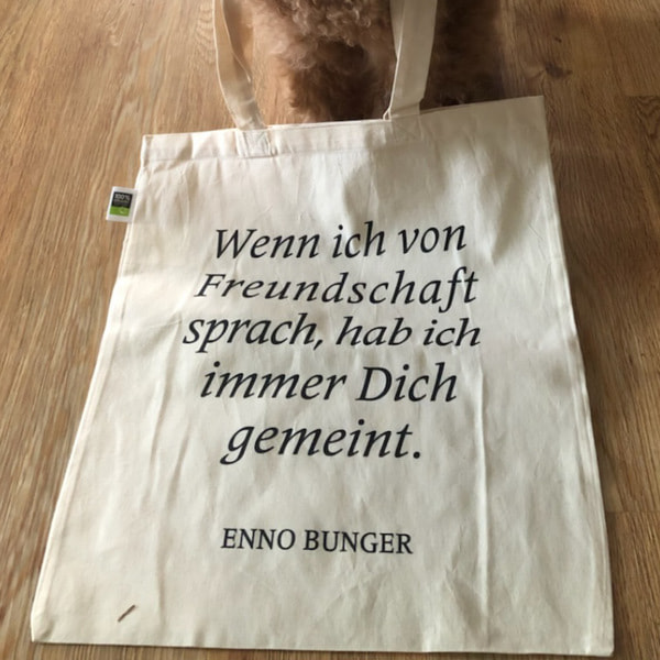 Jutebeutel „Freundschaft"